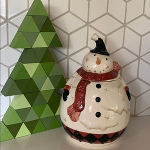 Snowman Cookie Jar